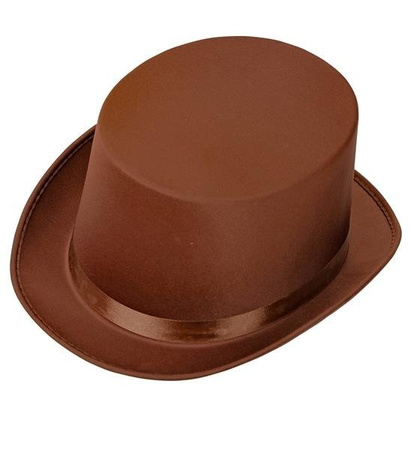 CYLINDER BRĄZOWY VINTAGE