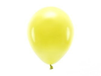 BALONY ECO 26 cm PASTEL ŻÓŁTY 10 szt