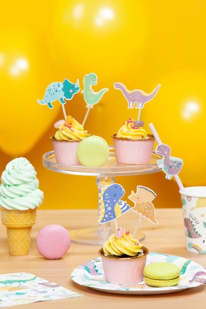 FOREMKI DO BABECZEK RÓŻOWO-ZŁOTE 20SZT.