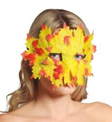 MASKA ŻÓŁTE LIŚCIE