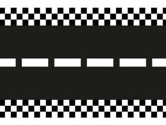 BIEŻNIK NA STÓŁ TOR WYŚCIGOWY 500X40 CM