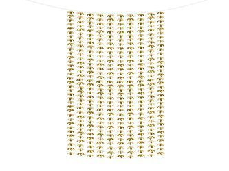 GIRLANDA TŁO ZŁOTE KWIATKI