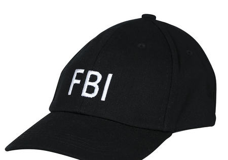 CZAPKA Z DASZKIEM FBI