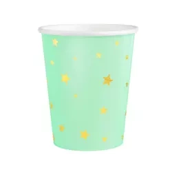 KUBECZKI MIĘTOWE W ZŁOTE GWIAZDKI