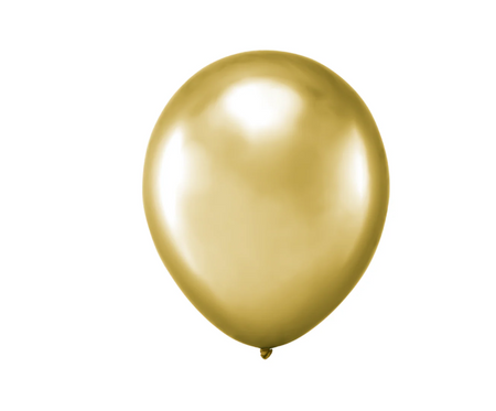 BALONY LATEKSOWE ZŁOTE 10 SZT 10 CALI 27 CM 