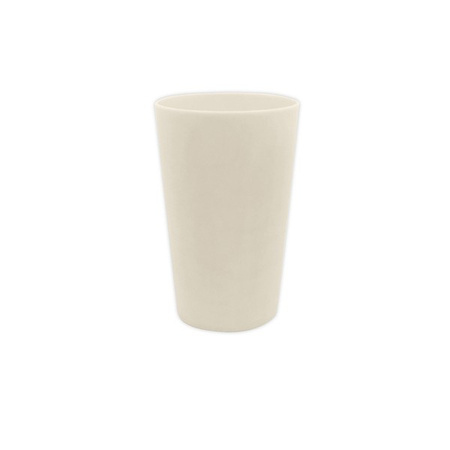 ZESTAW TALERZYKI+KUBECZKI  WIELORAZOWE BEŻOWE 