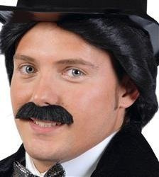 WĄSY CHARLIE CZARNE