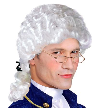 PERUKA BIAŁA MĘSKA MARCHESE