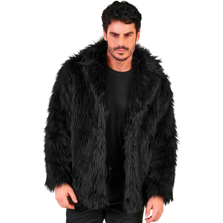 STRÓJ KURTKA FUTERKO CZARNE