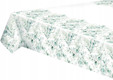 OBRUS PAPIEROWY EUKALIPTUS 120 X 180 CM