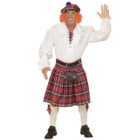 ZESTAW SZKOCKI KILT + BERET 