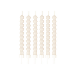 ŚWIECZKI PERŁY 6 SZT