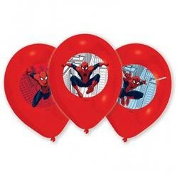 BALONY LATEKSOWE 27,5cm, SPIDERMAN 6szt.