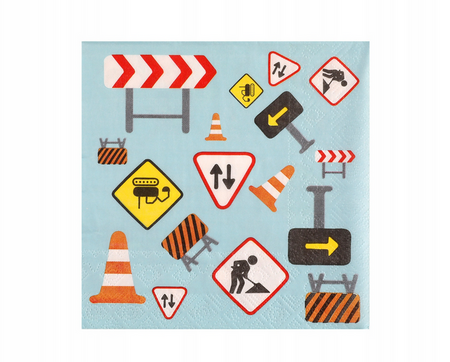 ZESTAW PLAC BUDOWY TALERZYKI+KUBECZKI+SERWETKI