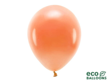 BALONY ECO 30 cm PASTEL POMARAŃCZ 10 szt