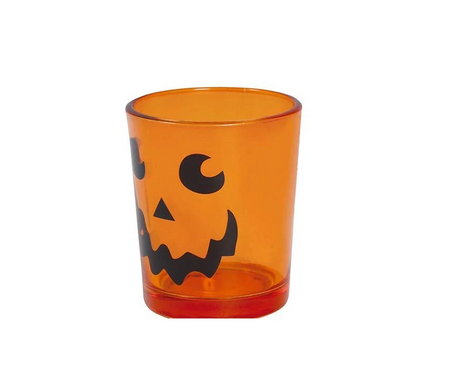 KIELISZKI DO ALKOHOLU HALLOWEEN 3 SZT POMARAŃCZOWE 