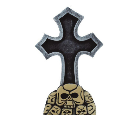 DEKORACJA NAGROBEK KRZYŻ 60 CM