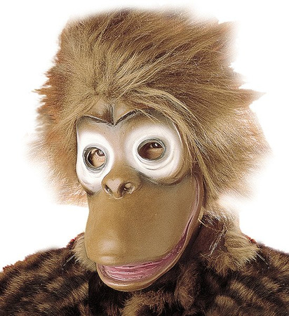 MASKA MAŁPA LATEKSOWA