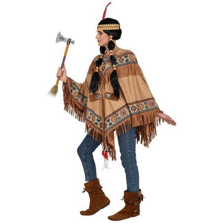 PONCZO INDIAŃSKIE APACZ