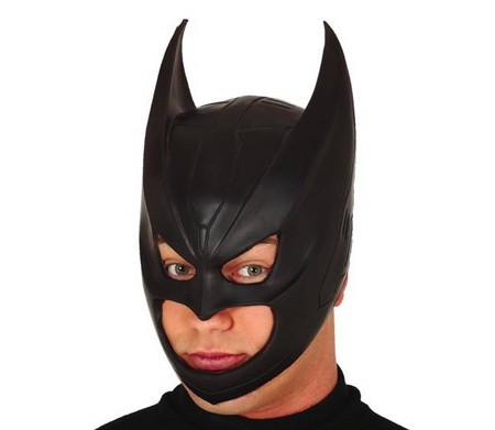 MASKA PIANKOWA SUPERBOHATERA CZARNA