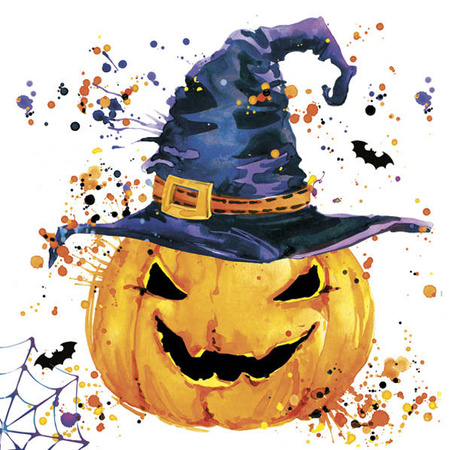 SERWETKI PAPIEROWE DYNIA HALLOWEEN 33 X 33 CM