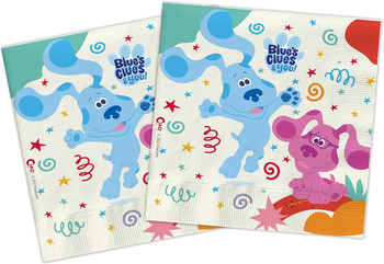 SERWETKI PAPIEROWE BLUES CLUES 33 CM 20 SZT
