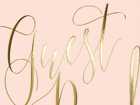 KSIĘGA GOŚCI RÓŻOWA