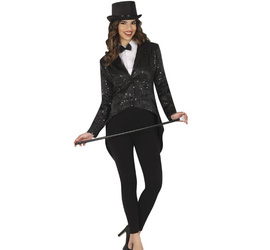 STRÓJ FRAK DAMSKI CZARNY