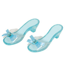 BUCIKI PANTOFLE ELZY KOPCIUSZKA KSIĘŻNICZKI NIEBIESKIE