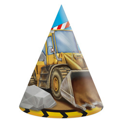 CZAPECZKI URODZINOWE KOPARKA BUDOWA 6 SZT.