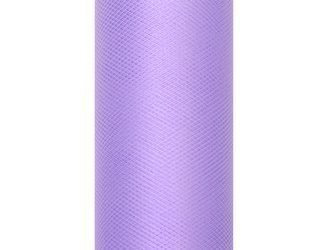 TIUL GŁADKI FIOLET 30 cm x 9 m