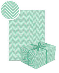 PAPIER DO PAKOWANIA CHEVRON MIĘTOWY