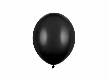 BALONY STRONG 23 CM PASTELOWY CZARNY 100 SZT