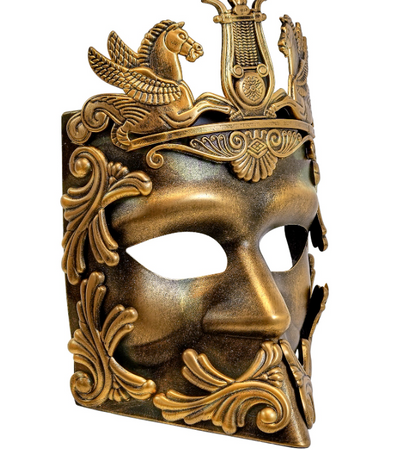 MASKA GREKA RZYMIANINA ZŁOTA