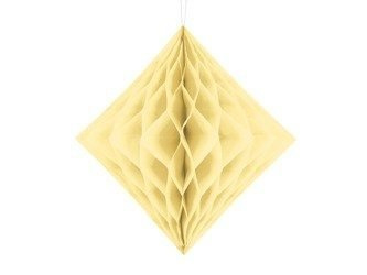 DIAMENT BIBUŁOWY 30 CM KREMOWY