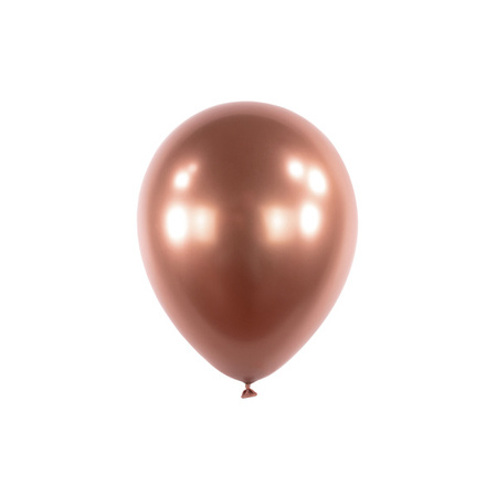 BALONY LATEKSOWE EVERTS RÓŻOWE ROSE COPPER 12 CM 100 SZT.