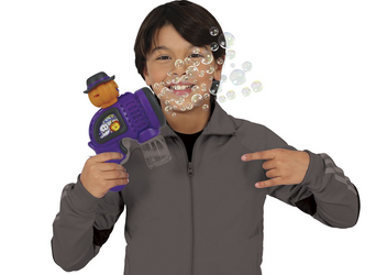 PISTOLET NA BAŃKI MYDLANE FIOLETOWY