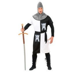 STRÓJ RYCERZ BIAŁO-CZARNY