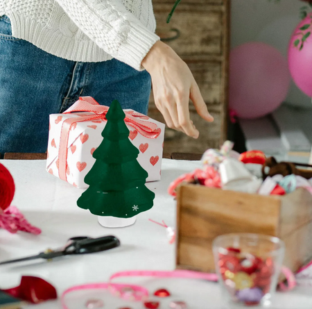 CHOINKA STYROPIANOWA 17 CM DIY