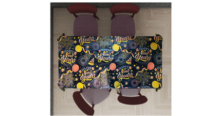 OBRUS SYLWESTROWY 137 x 274 cm