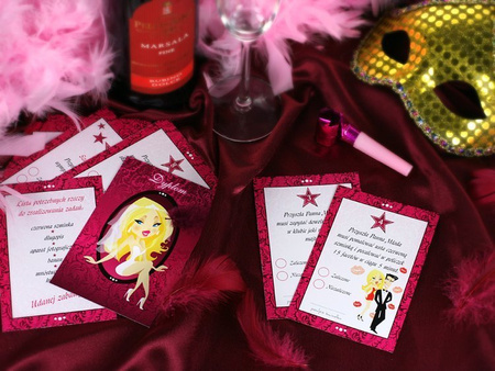 KARTY Z ZADANIAMI DLA PRZYSZŁEJ PANNY MŁODEJ