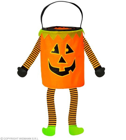 TORBA NA SŁODYCZE DYNIA Z RĘKAMI