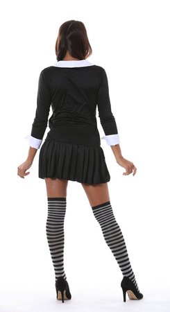 STRÓJ UCZENNICY WEDNESDAY ADDAMS 