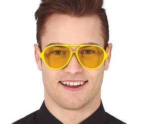OKULARY AVIATOR ŻÓŁTE