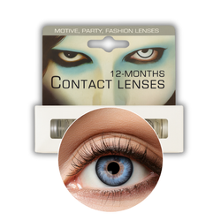 SOCZEWKI ROCZNE NATURALNE NIEBIESKIE A75