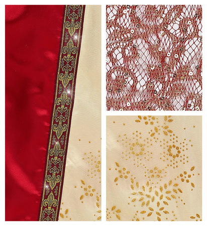 STRÓJ ŚREDNIOWIECZNA KRÓLOWA