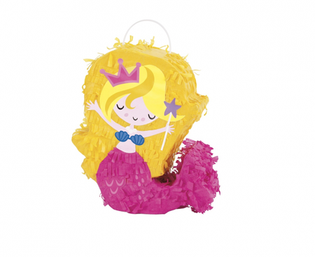 Piniata mini Syrenka 17x19 cm