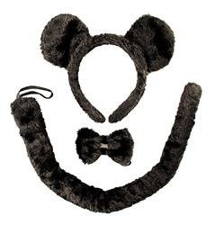 ZESTAW MYSZKA CZARNA