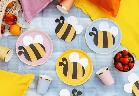 SERWETKI PSZCZÓŁKA 16 X 15 CM 12 SZT