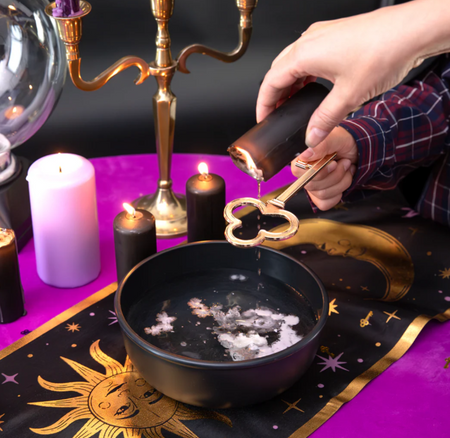 KLUCZ METALOWY DO LANIA WOSKU ANDRZEJKI 15 CM